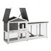 i.Pet Chicken Coop Wooden Top opening 180x53x94cm
