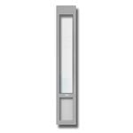 La Luna Pet Care - Medium - Silver - Patio Pet Door Insert