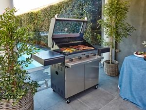 Cooking food on BBQ