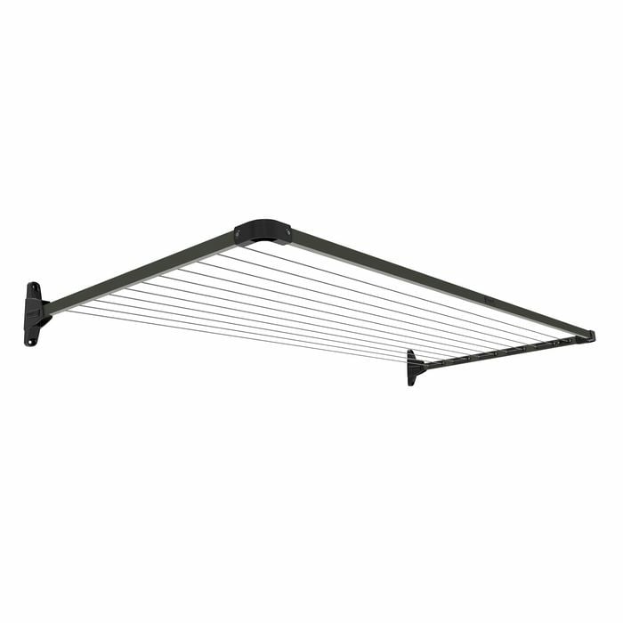Daytek Single Fold Down Clothesline MK2 LL - Timber Grey