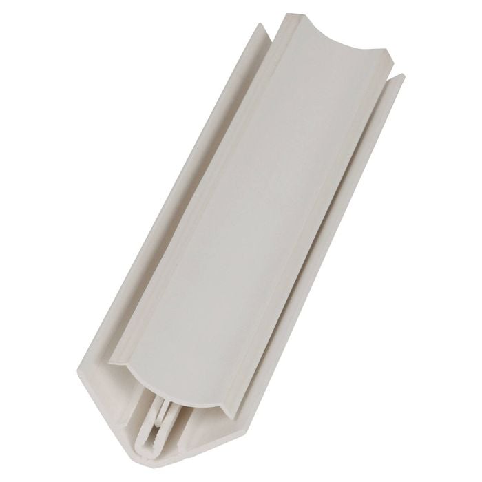 James Hardie 2700mm White 2 Piece Glaze Lining Tile Internal Corner