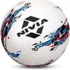 Nivia Storm Football (White, Size 5) | Rubberized Moulded | Suitable for Hard Ground Without Grass | Training Ball | Soccer Ball
