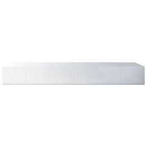 3.6m White Suprilla TV Unit