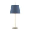 Telbix Dior Modern Table Desk Lamp Light Metal Antique Brass Blue