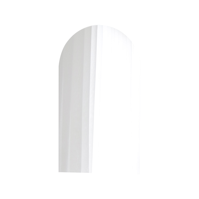 Growme Melbourne Silver 390MM X 690MM Arch Attachement Magnetic Mirror