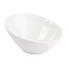 Olympia Lumina Sloping Bowls Oval White 148mm 6 Pack