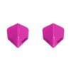 2x 3pc Robson Plus Dart Flights Standard Set - Clear Crystal
