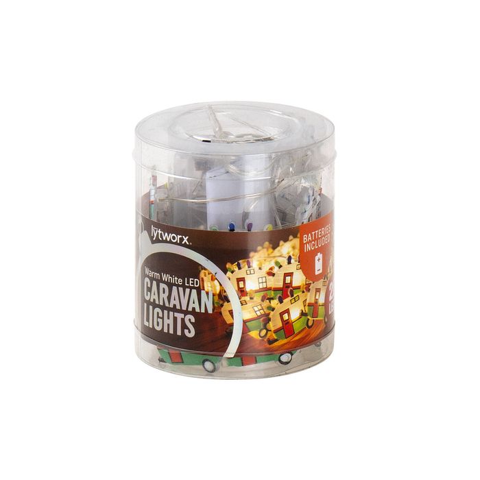Lytworx Warm White Battery Caravan Lights - 20 Pack