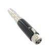 3 Pin XLR MIC Female to 1/4 Inch 6.35mm Stereo Female Adaptor Plug Balanced