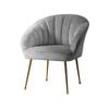 Artiss Armchair Velvet Grey Eloise
