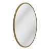Urban Style Reflections Mirror Round Alum Gold