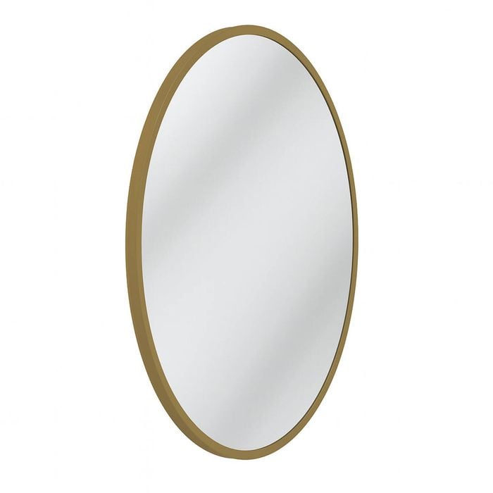 Urban Style Reflections Mirror Round Alum Gold