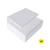 Levede 2x LED Floating Bedside Table White