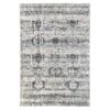 Loopsie-290cm X 200cm-khana Grey Tribal Washable Rug