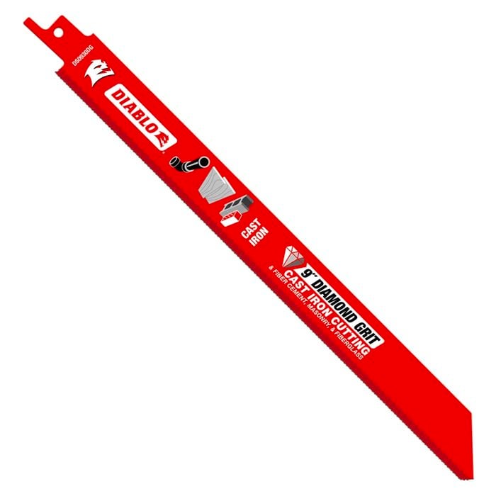 Diablo 9" Diamond Grit Reciprocating Saw Blade
