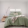 DB Linen Quilt Cover Set Sage