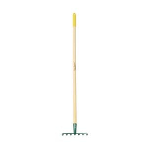 Cyclone Timber Long Handle Kids Soil Rake