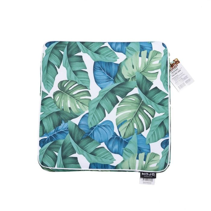 MOJO Outdoor Leaf Square Chair Cushion