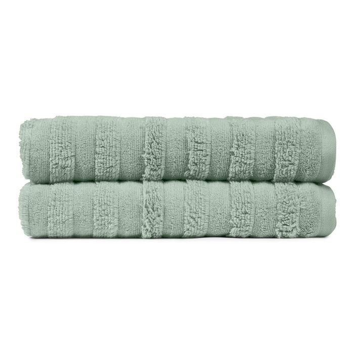 Sheraton Luxury  Spa 2 Pack Bath Sheet - Sage