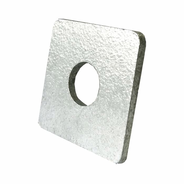 Macsim 38 x 38 x 3mm M12 Galvanised Square Washer - Each