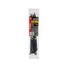Gardner Bender 280 x 4.3mm Black Double-Lock Cable Ties - 25 Pack