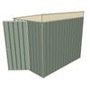 Build-a-Shed 1.5 x 2.3 x 2m Hinged Door Tunnel Shed without Side Doors - Green