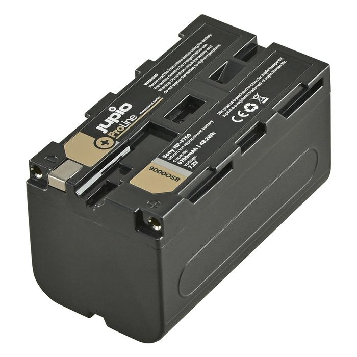 Jupio ProLine Li-ion 7.2V 6700mAh Battery For Sony NP-F750 Camera
