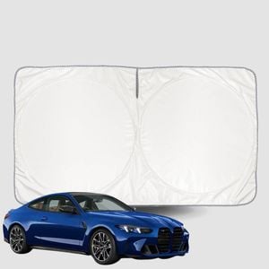 Windscreen Sun Shade for BMW M4 (G82 G83)2021-Current Universal Fit Window Visor UV Block