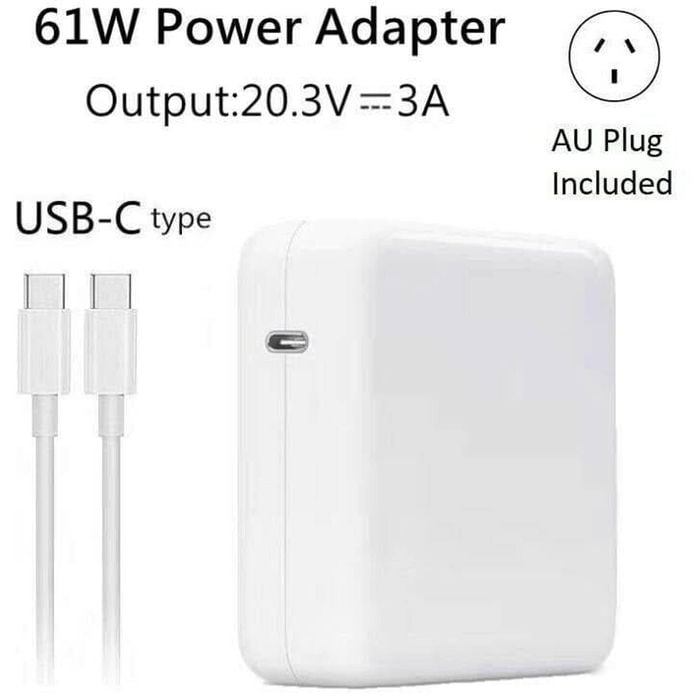 30w 61w 87w Usb-c Power Adapter Charger Type-c Macbook Pro Air Laptop