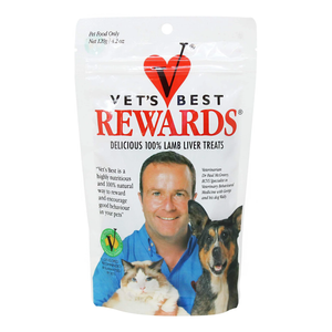 Vets Best Rewards Lamb Liver Treats For Dogs - 120g