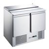 FED-X Two Door Salad Prep Fridge