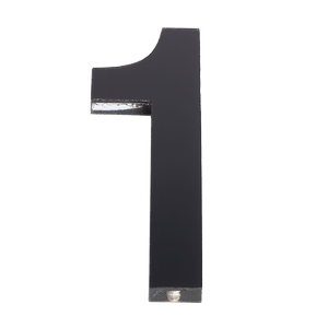 Sandleford 120mm Black Acrylic Numeral 1