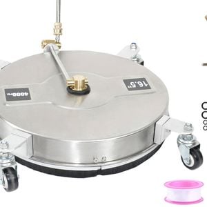 2 In 1 Surface Cleaner 16.5 Inch Car Undercarriage Pressure Washer Max 4000PSI