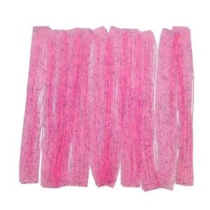 Artizan 22 Strand Silicon Skirting, Cotton Candy (pink W Flake), Qty 20