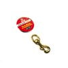 Taskmaster DuraLoc 15 x 80mm Brass Round End Snap Hook