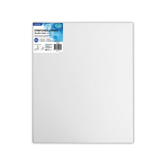Boyle 50 x 60cm Thin Edge Stretched Canvas