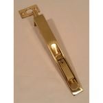 Miles Nelson Flush Bolt 150mm Brass