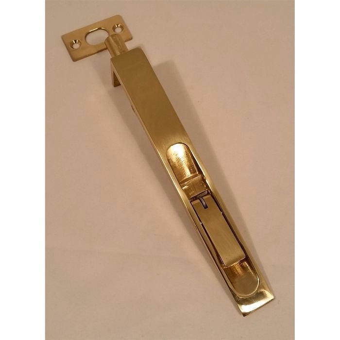 Miles Nelson Flush Bolt 150mm Brass