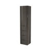 Lugna 2048 x 450 x 380mm Storm 3 Shelf 4 Drawers Left Hinged Door Storage Cabinet