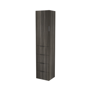 Lugna 2048 x 450 x 380mm Storm 3 Shelf 4 Drawers Left Hinged Door Storage Cabinet