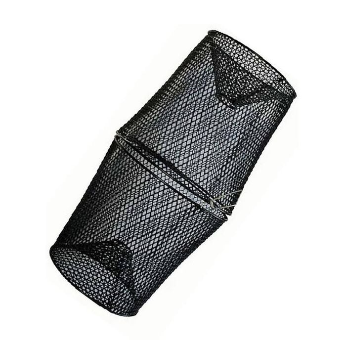 Seahorse Black Wire Shrimp Pot - 2 Entry Minnow Trap - 2 Piece