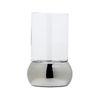 Ssh Collection Carmichael Small 26cm Tall Hurricane Lamp - Nickel