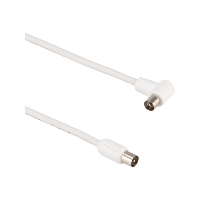 Antsig 5m TV Lead with Right Angled Pal Connector