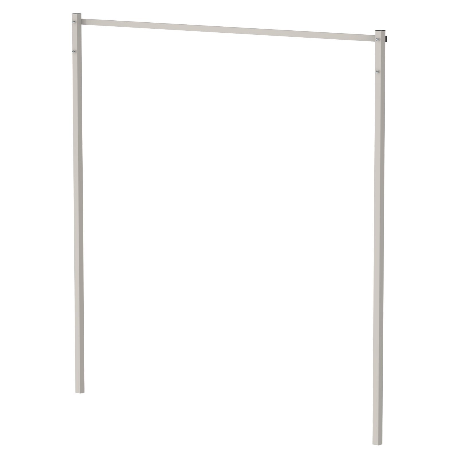 Hills Ground Mount Plates for Folding Frame Post Kit in Monument thumbnail 2