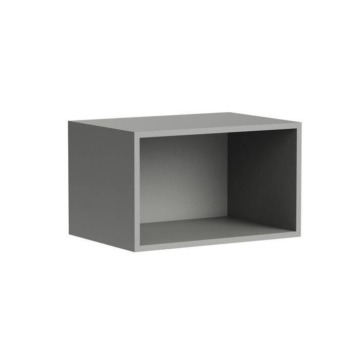 Kaboodle 800-899mm Oyster Customisable Deep Slimline Open Shelf