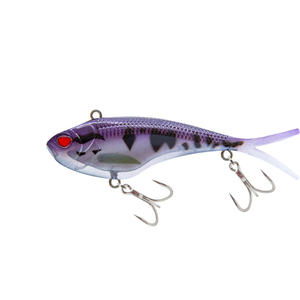 Nomad Design Vertrex Swim 75mm Soft Vibe Fishing Lure PEG Pink Eyed Grimace