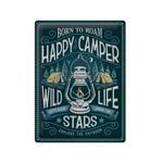 Nostalgic-Art Large Sign Happy Camper