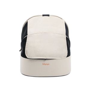 Panorama Zipper-Free Small Pet Travel Carrier Pet Backpack with Optional Wheels – Buttermilk