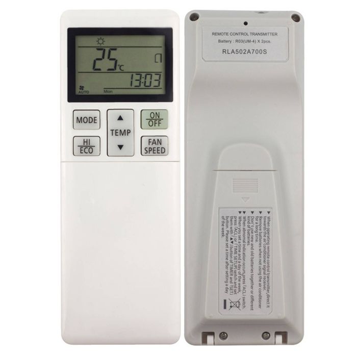 SupRShield Mitsubishi Heavy Industries RLA502A700D Air Conditioner Remote Control