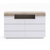 Coastal Six Drawer Lowboy Unit Bedroom Chest of Drawers